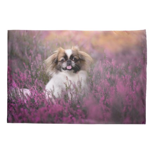 Kutest Baby Animals | Pekingese Puppy Kussensloop (Achterkant)