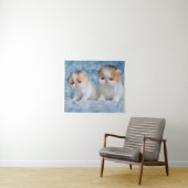 Kutest Baby Animals | Perzisch Calico Kitten Wandkleed (In Situ (horizontaal))