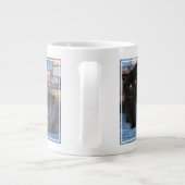 Kutest Baby Animals | Perzische Kittens in Blanket Grote Koffiekop (Achterkant)