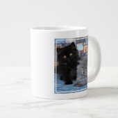 Kutest Baby Animals | Perzische Kittens in Blanket Grote Koffiekop (Voorkant rechts)