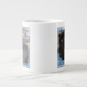 Kutest Baby Animals | Perzische Kittens in Blanket Grote Koffiekop (Voorkant)