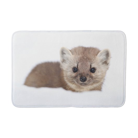 Kutest Baby Animals | Pine Marten Badmat (Voorkant)