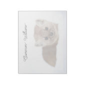 Kutest Baby Animals | Pine Marten Notitieblok (Linkerzijde)