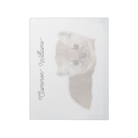 Kutest Baby Animals | Pine Marten Notitieblok (Linkerzijde)