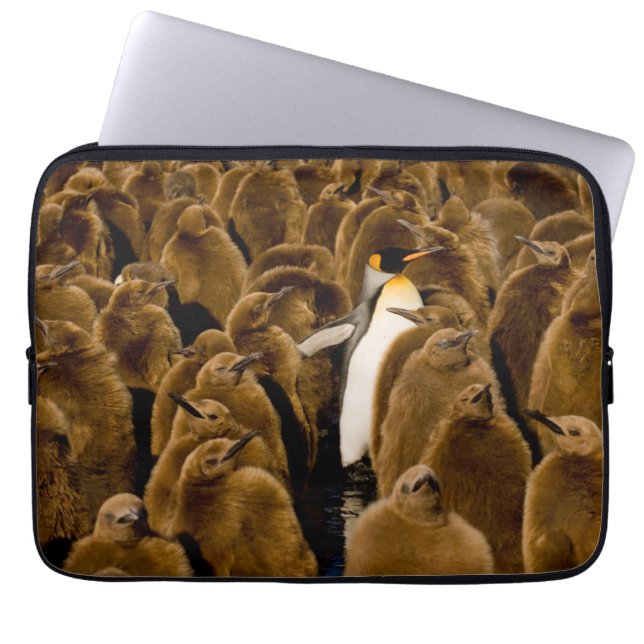 Kutest Baby Animals | Pinguïn onder jongeren Laptop Sleeve (Voorkant)