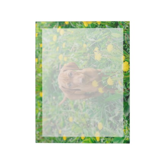 Kutest Baby Animals | Pointer Puppy Notitieblok (Linkerzijde)