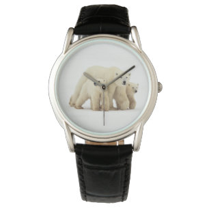 Kutest Baby Animals Polaire Beer Horloge