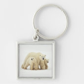 Kutest Baby Animals | Polaire Beer Sleutelhanger (Voorkant)