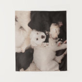 Kutest Baby Animals | PUPPIES Wandkleed (Voorkant)