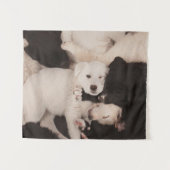 Kutest Baby Animals | PUPPIES Wandkleed (Voorkant (horizontaal))