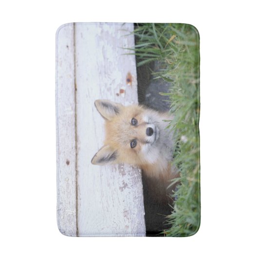 Kutest Baby Animals | Red Fox Kit Peking Badmat (Voorkant Verticaal)