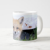 Kutest Baby Animals | Red Fox Kit Peking Grote Koffiekop (Voorkant rechts)