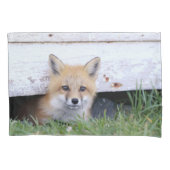Kutest Baby Animals | Red Fox Kit Peking Kussensloop (Voorkant)