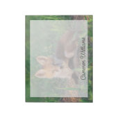 Kutest Baby Animals | Red Fox Kit Relaxing Notitieblok (Linkerzijde)