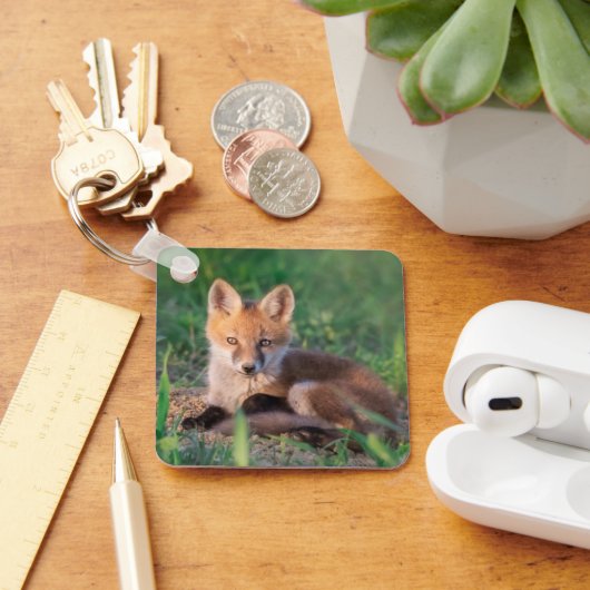 Kutest Baby Animals | Red Fox Kit Relaxing Sleutelhanger (Bureau)