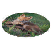 Kutest Baby Animals | Red Fox Kit Relaxing Snijplank (Hoek)