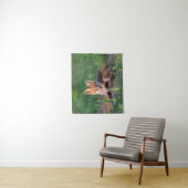 Kutest Baby Animals | Red Fox Kit Relaxing Wandkleed (In situ)