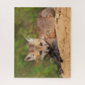 Kutest Baby Animals | Red Fox Pup Legpuzzel (Verticaal)