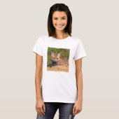 Kutest Baby Animals | Red Fox Pup T-shirt (Voorkant volledig)