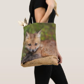 Kutest Baby Animals | Red Fox Pup Tote Bag (Dichtbij)