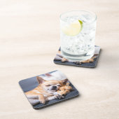 Kutest Baby Animals | Red-haring Chihuahua Dog Bier Onderzetter (Rechterzijde)