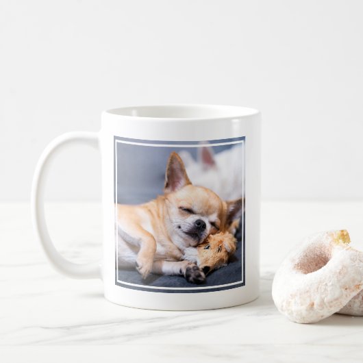 Kutest Baby Animals | Red-haring Chihuahua Dog Koffiemok (Met donut)