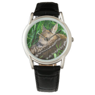 Kutest Baby Animals Roe Deer Baby Horloge