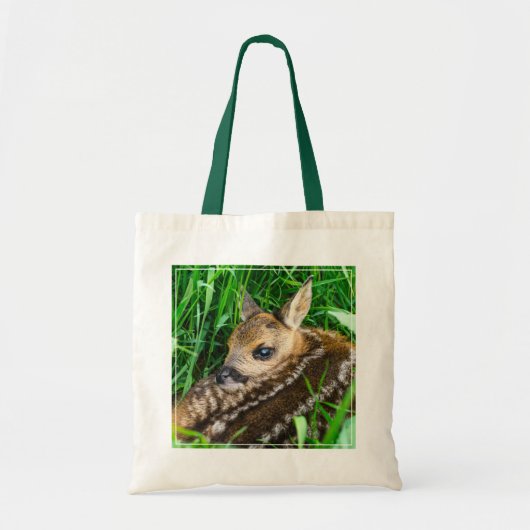 Kutest Baby Animals | Roe Deer Baby Tote Bag (Voorkant)