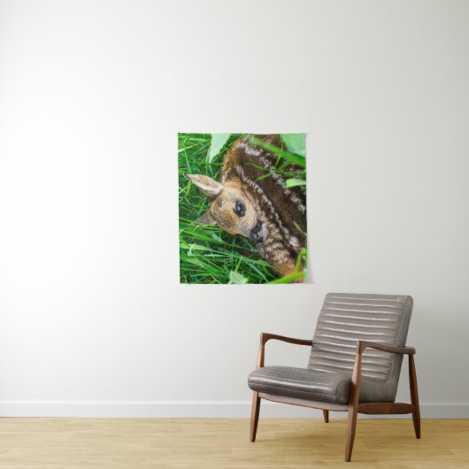 Kutest Baby Animals | Roe Deer Baby Wandkleed (In situ)