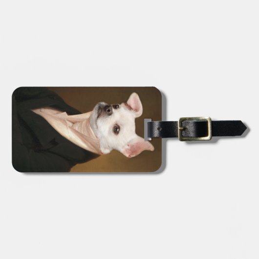 Kutest Baby Animals | Royal Chihuahua Portrait Bagagelabel (Voorkant horizontaal)