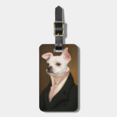 Kutest Baby Animals | Royal Chihuahua Portrait Bagagelabel (Voorkant verticaal)