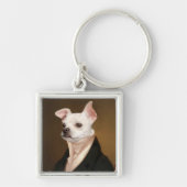 Kutest Baby Animals | Royal Chihuahua Portrait Sleutelhanger (Voorkant)