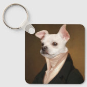 Kutest Baby Animals | Royal Chihuahua Portrait Sleutelhanger (Voorkant)