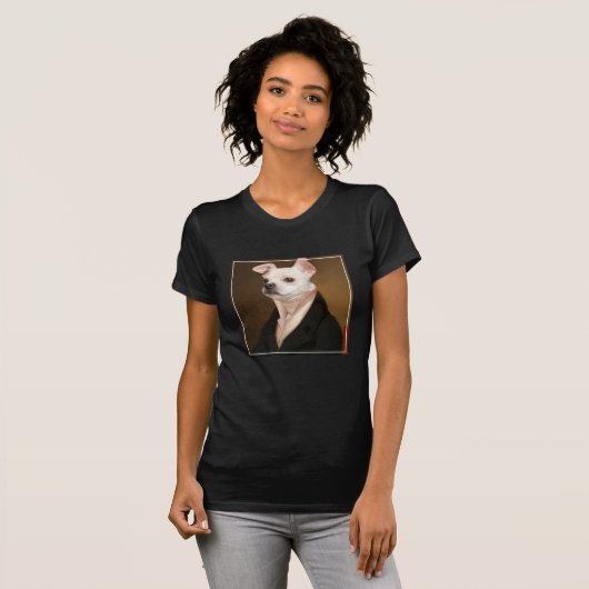 Kutest Baby Animals | Royal Chihuahua Portrait T-shirt (Voorkant volledig)