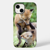 Kutest Baby Animals | Schattige Fox Kit & Mama Case-Mate iPhone Case (Achterkant)