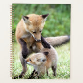 Kutest Baby Animals | Schattige Fox Kit & Mama Planner (Voorkant)