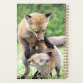 Kutest Baby Animals | Schattige Fox Kit & Mama Planner (Achterkant)