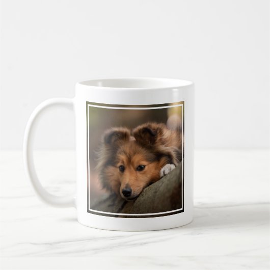 Kutest Baby Animals | Shetland Sheepdog Puppy Koffiemok (Links)