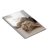Kutest Baby Animals | Shorthair Tabby Kitten Notitieboek (Rechterzijde)