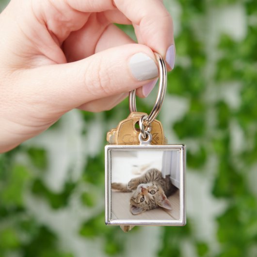 Kutest Baby Animals | Shorthair Tabby Kitten Sleutelhanger (Hand)