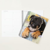 Kutest Baby Animals | Shy Old English Bulldog Planner (Display)