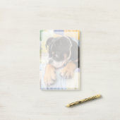 Kutest Baby Animals | Shy Old English Bulldog Post-it® Notes (Op bureau)