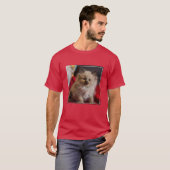 Kutest Baby Animals | Siamese Kitten T-shirt (Voorkant volledig)