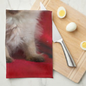 Kutest Baby Animals | Siamese Kitten Theedoek (Quarter Fold)