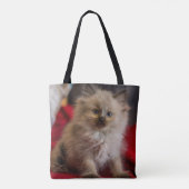 Kutest Baby Animals | Siamese Kitten Tote Bag (Achterkant)