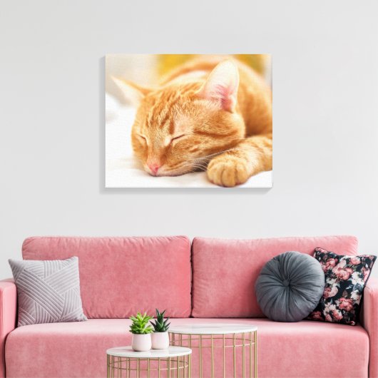 Kutest Baby Animals | Slaapgember Canvas Afdruk (Insitu (Woonkamer))
