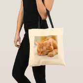 Kutest Baby Animals | Slaapgember Tote Bag (Voorkant (product))