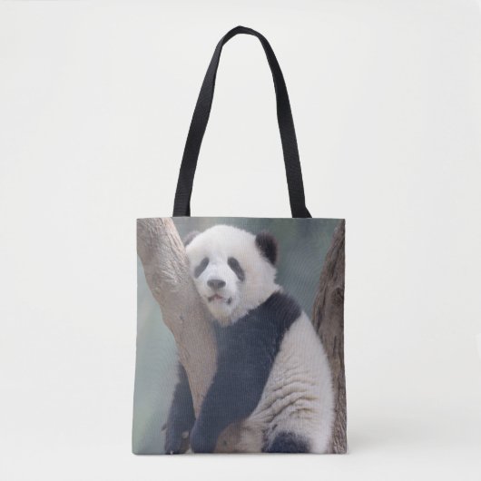 Kutest Baby Animals | Slaapstand Baby Panda-Beer Tote Bag (Voorkant)