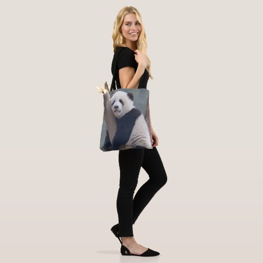 Kutest Baby Animals | Slaapstand Baby Panda-Beer Tote Bag (Op model)