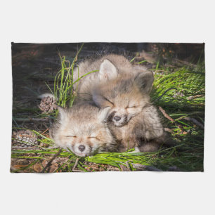 Kutest Baby Animals   Slaapstand van de Baby Red F Theedoek